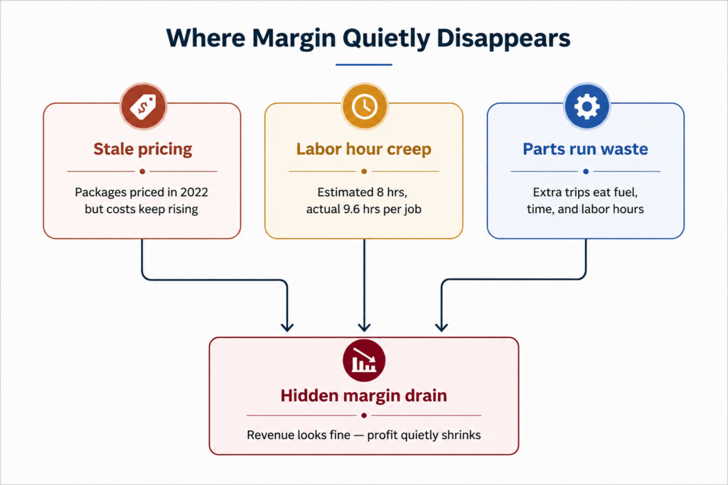 3 Places HVAC Companies Lose Margin Without Seeing It