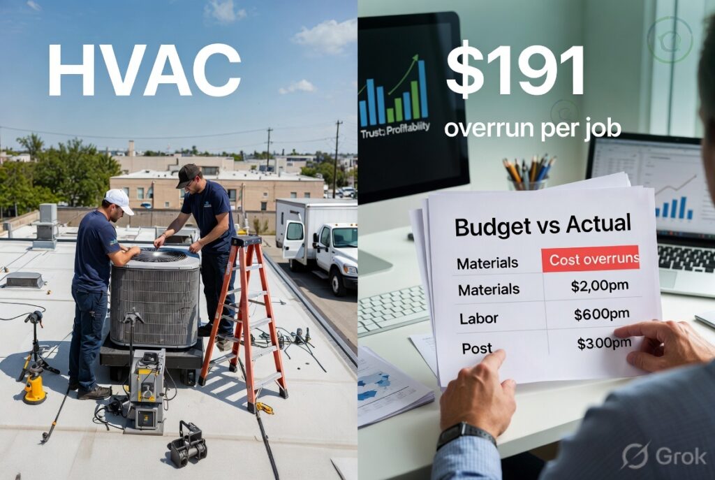 How to track HVAC job costs?
