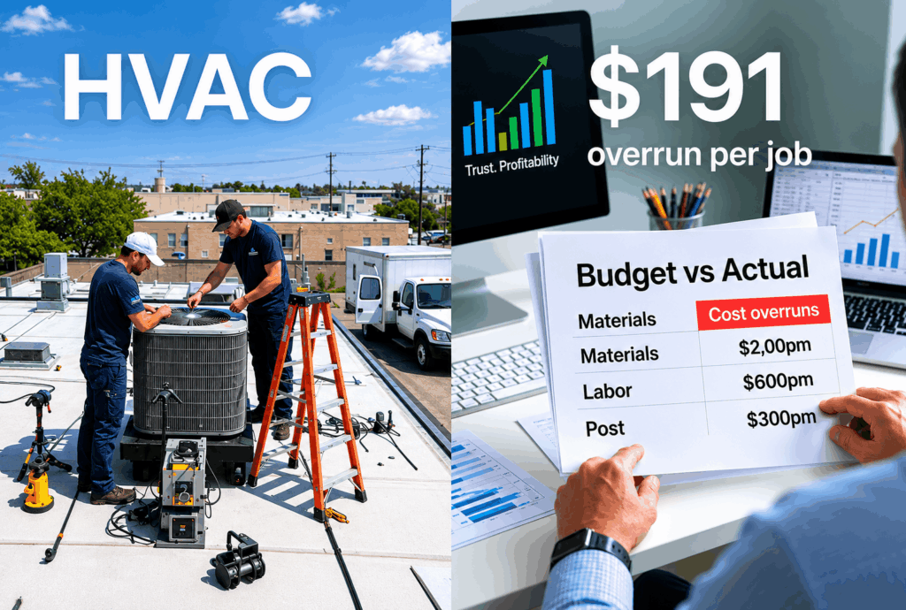 How to track HVAC job costs