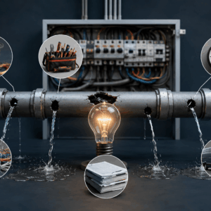 The 6 Hidden Profit Leaks in Electrical Contracting Businesses