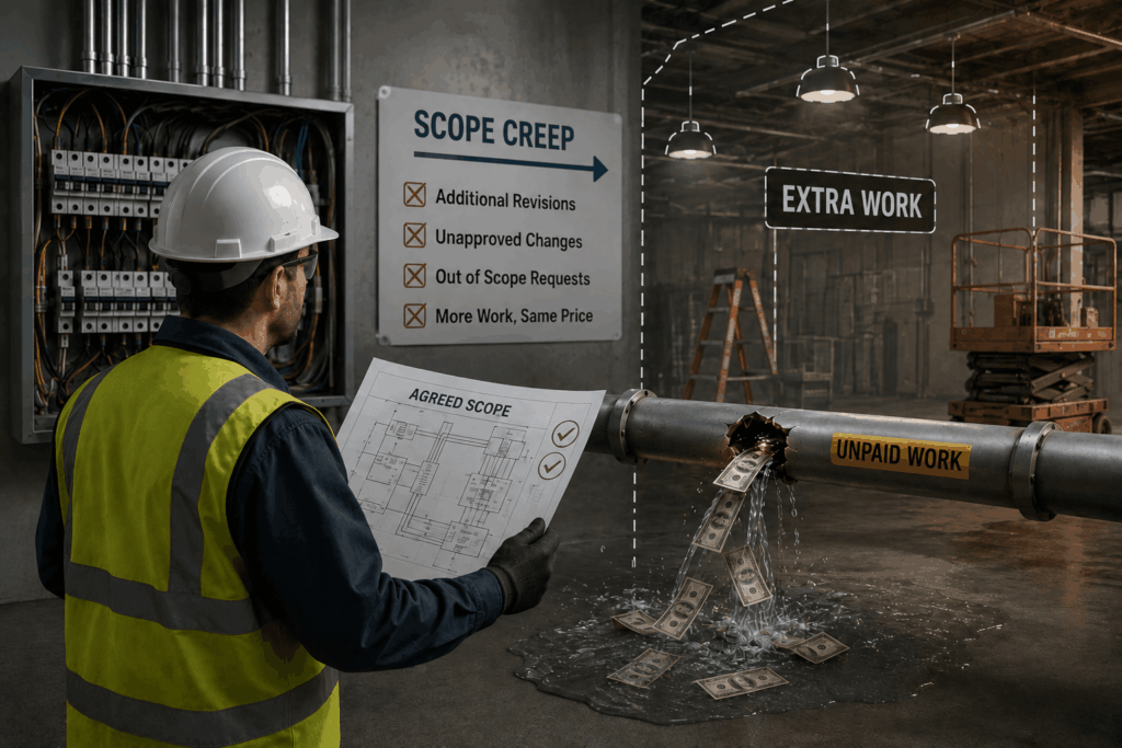 Project Scope Creep Electrical Contractors Never Get Paid For