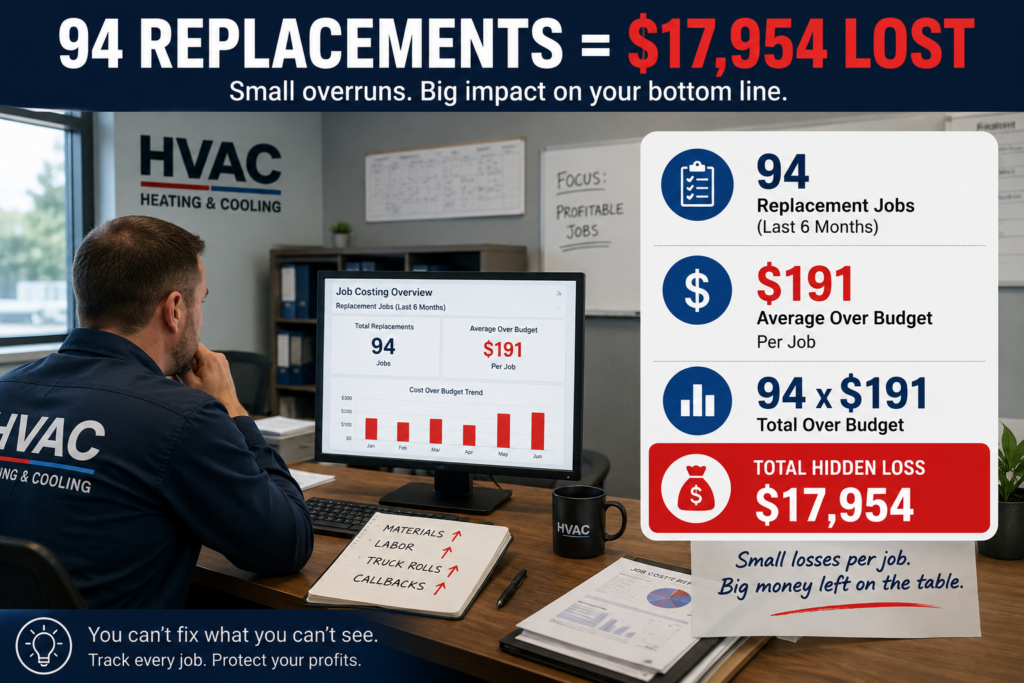 What job costing actually shows you