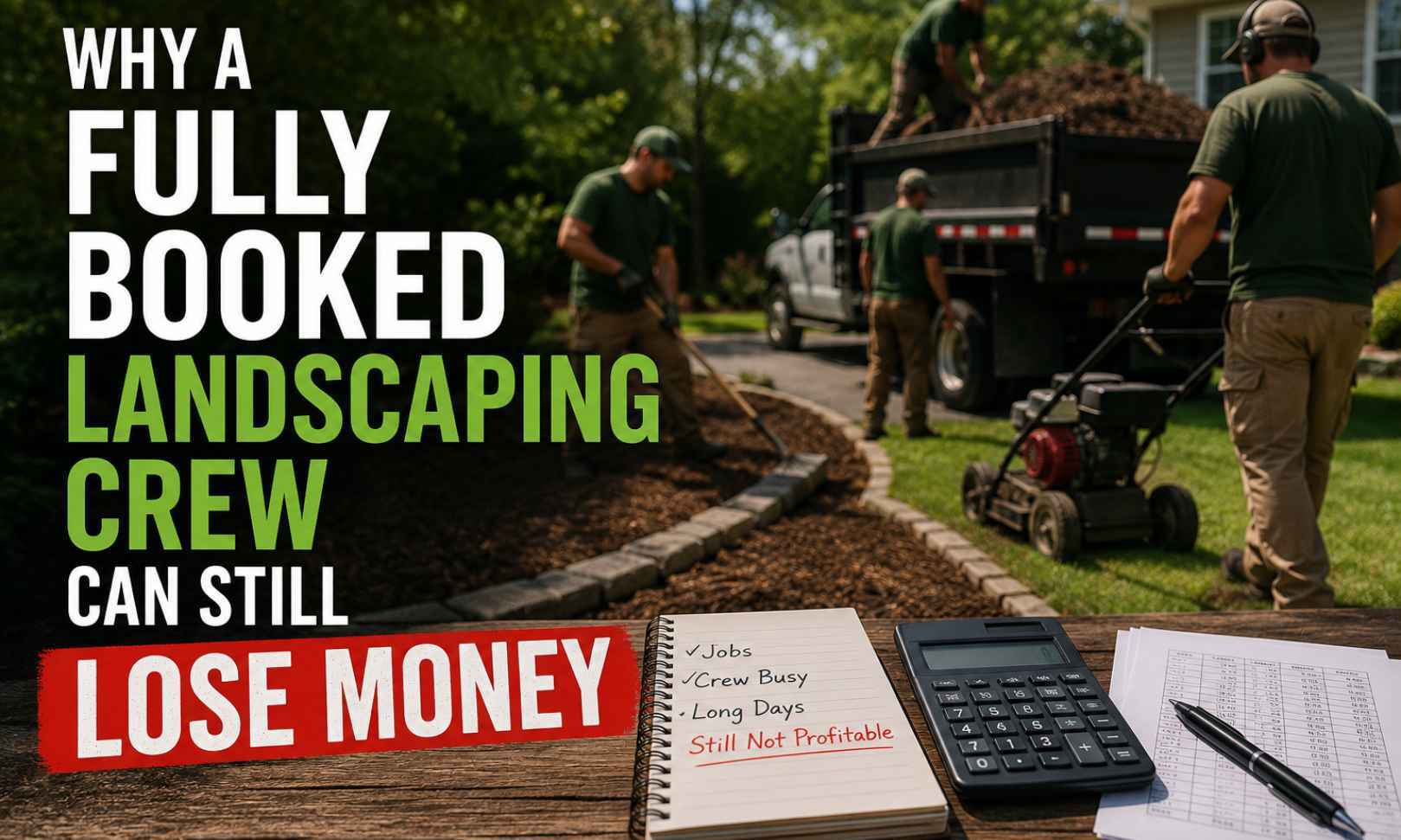Landscaping Job Costing Full Routes, Thin Margins