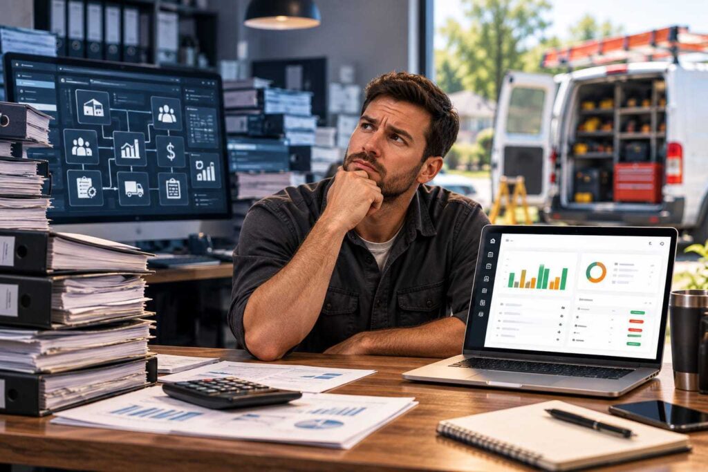 ERP for Contractors Why Most Field Service Businesses Don't Actually Need One